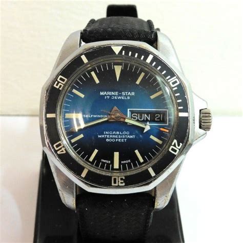 1970s SICURA BREITLING MARINE STAR AUTOMATIC 